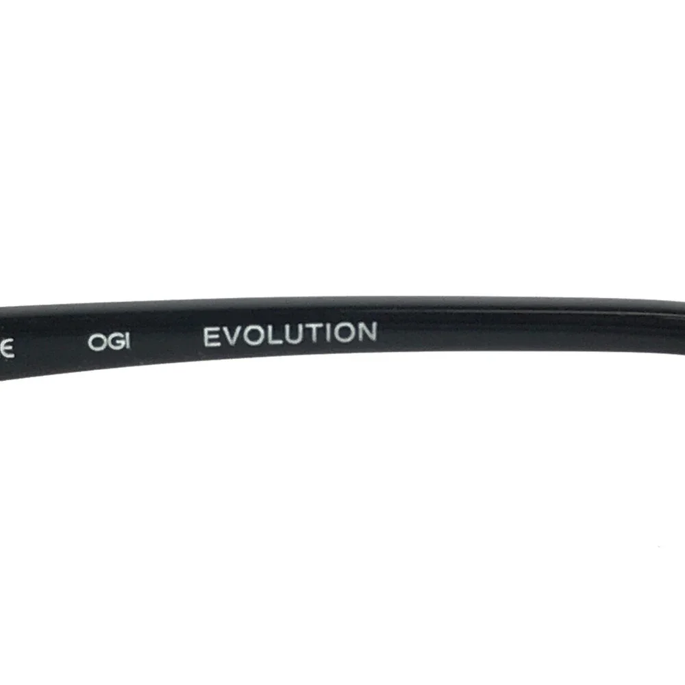 OGI Eyeglasses Frames EVOLUTION 9603/706 Black Gray Rectangle Full Rim 52-19-138